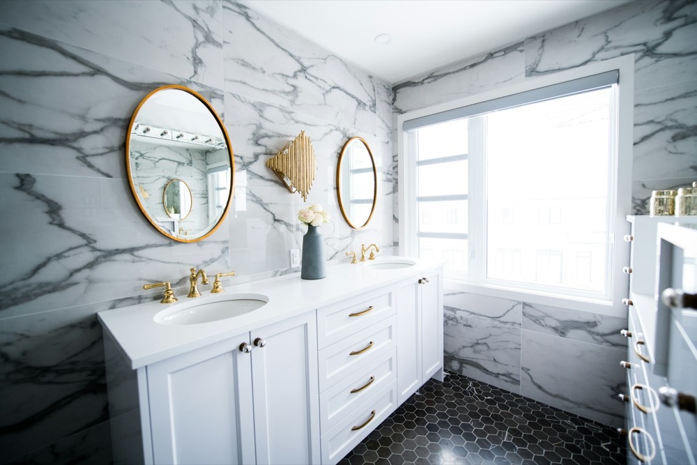 Salle de bain rénovée